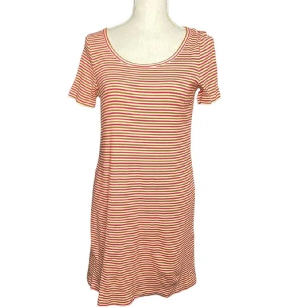Madewell Skater Casual Stripe Dress